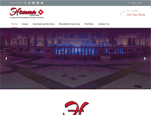 Tablet Screenshot of hemmaconcrete.com
